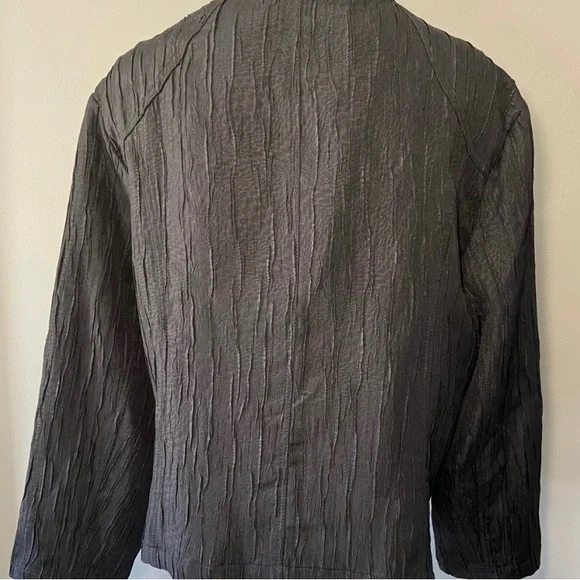 N Touch Ladies Size XL Black Long Sleeve Jacket Zip Front Closure Excellent Cond - Picture 2 of 10